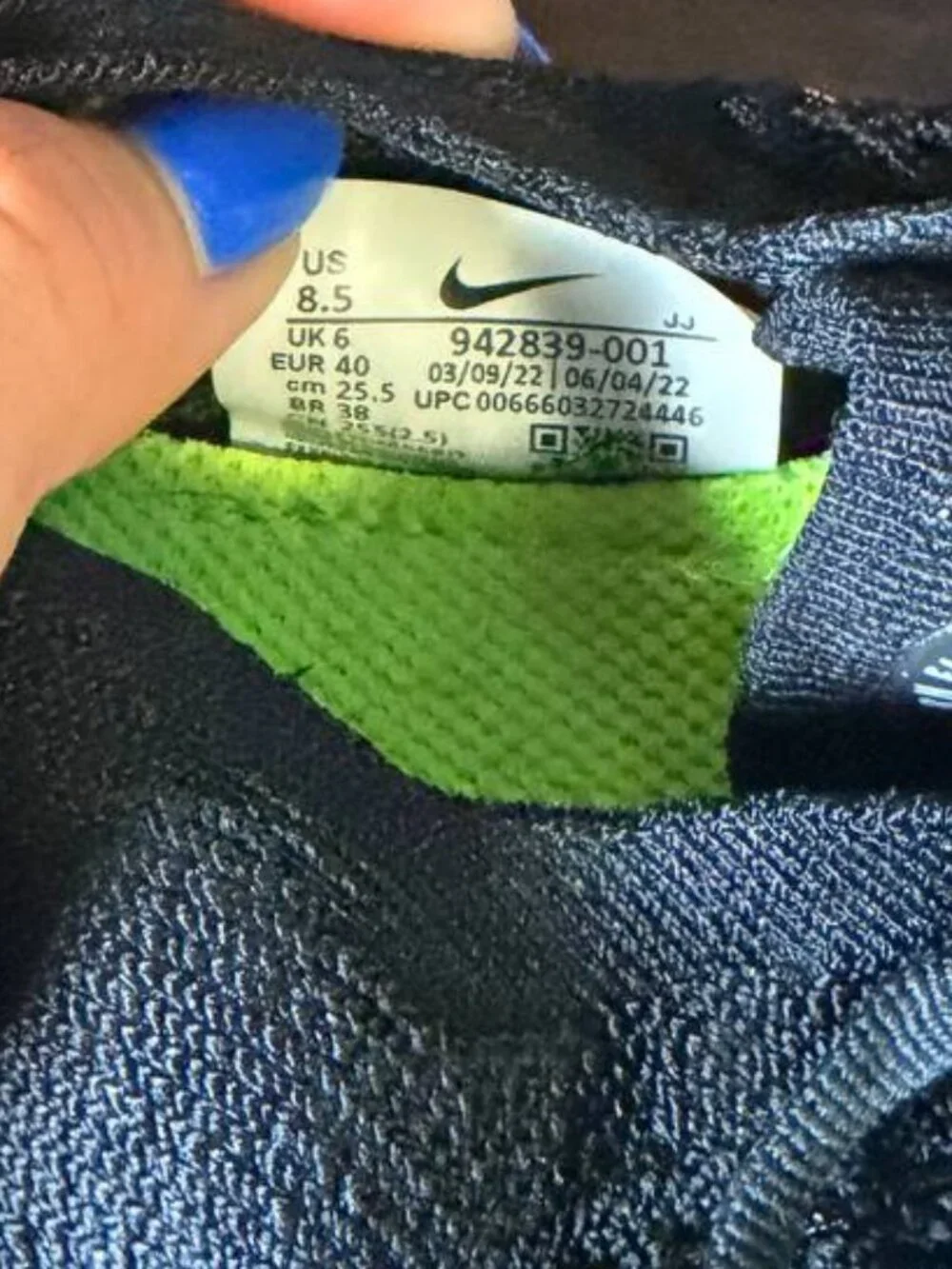 Nike Free RN Flyknit 2018 Black White Running Shoes